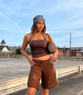 Shell Stitch Board Shorts Crochet Pattern